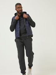 FatFace Blue Hascombe Gilet - Image 3 of 5