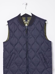 FatFace Blue Hascombe Gilet - Image 5 of 5