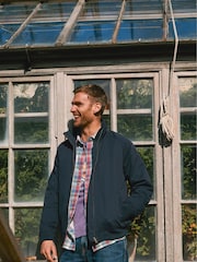 FatFace Blue Harrington Jacket - Image 1 of 6