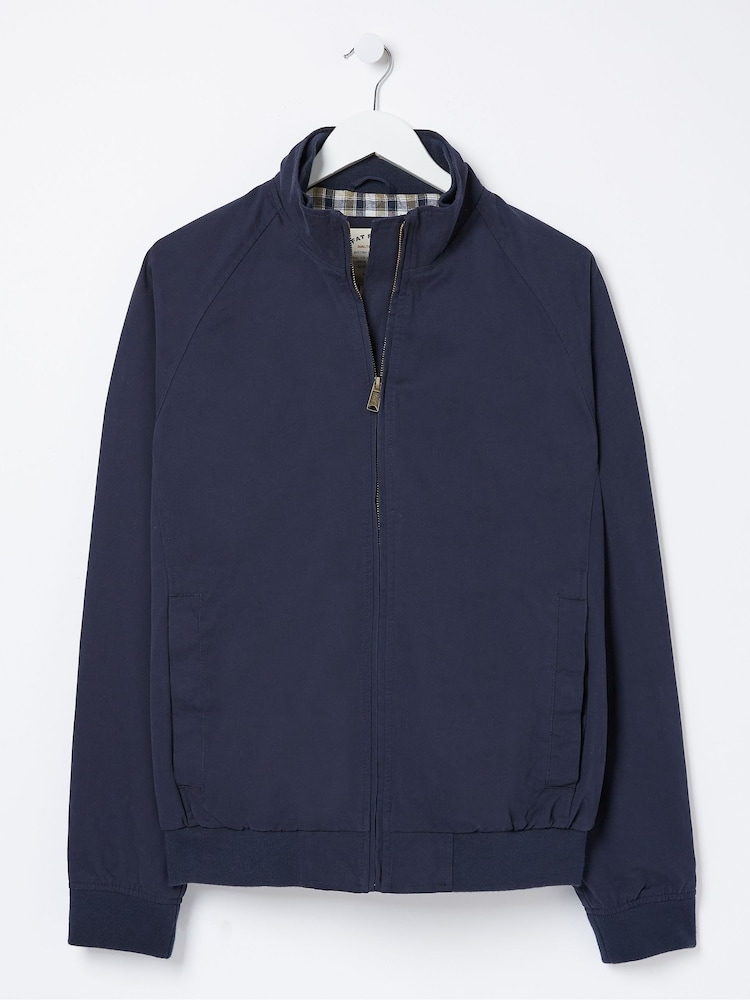 FatFace Blue Harrington Jacket - Image 6 of 6