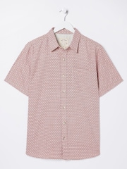 FatFace Red Geo Print Shirt - Image 5 of 5