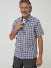FatFace Purple Galston Check Shirt - Image 1 of 6