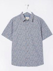 FatFace Pink Floral Print Shirt - Image 4 of 4