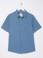 FatFace Blue Bugle Shirt - Image 5 of 5
