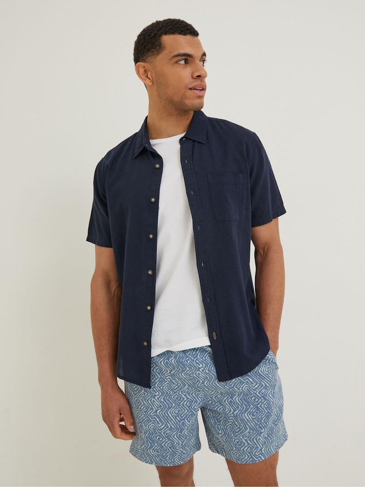 FatFace Blue Bugle Shirt - Image 1 of 5