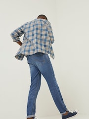 FatFace Blue Tyne Check Shirt - Image 2 of 5
