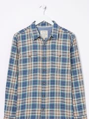 FatFace Blue Tyne Check Shirt - Image 5 of 5