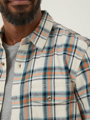 FatFace Natural Check Shirt - Image 6 of 8