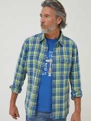 FatFace Blue Check Shirt - Image 1 of 5
