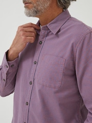 FatFace Pink Gower Gingham Shirt - Image 4 of 5