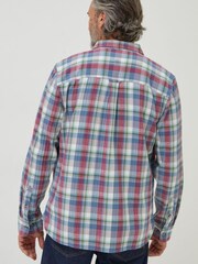 FatFace Purple Frensham Shirt - Image 7 of 8