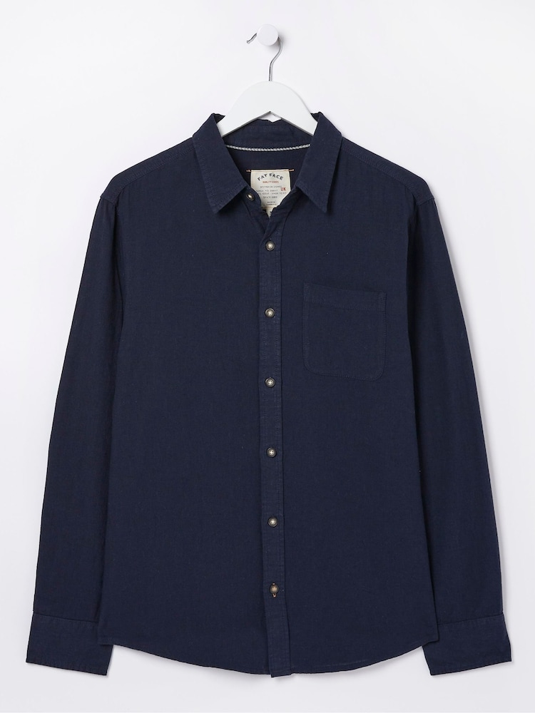 FatFace Blue Bugle Shirt - Image 4 of 4