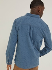FatFace Blue Print Shirt - Image 2 of 4