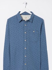 FatFace Blue Print Shirt - Image 4 of 4