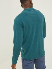FatFace Green Braunton Polo Shirt - Image 2 of 5