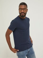 FatFace Lulworth Blue T-Shirt - Image 1 of 5