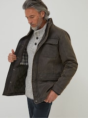FatFace Brown Broadsands Four Pocket Jacket - Image 1 of 6