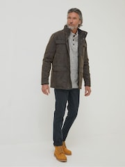 FatFace Brown Broadsands Four Pocket Jacket - Image 3 of 6