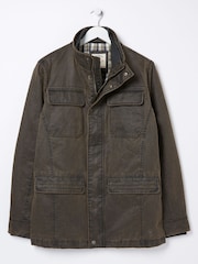 FatFace Brown Broadsands Four Pocket Jacket - Image 6 of 6