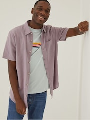 FatFace Purple Bugle Shirt - Image 1 of 4