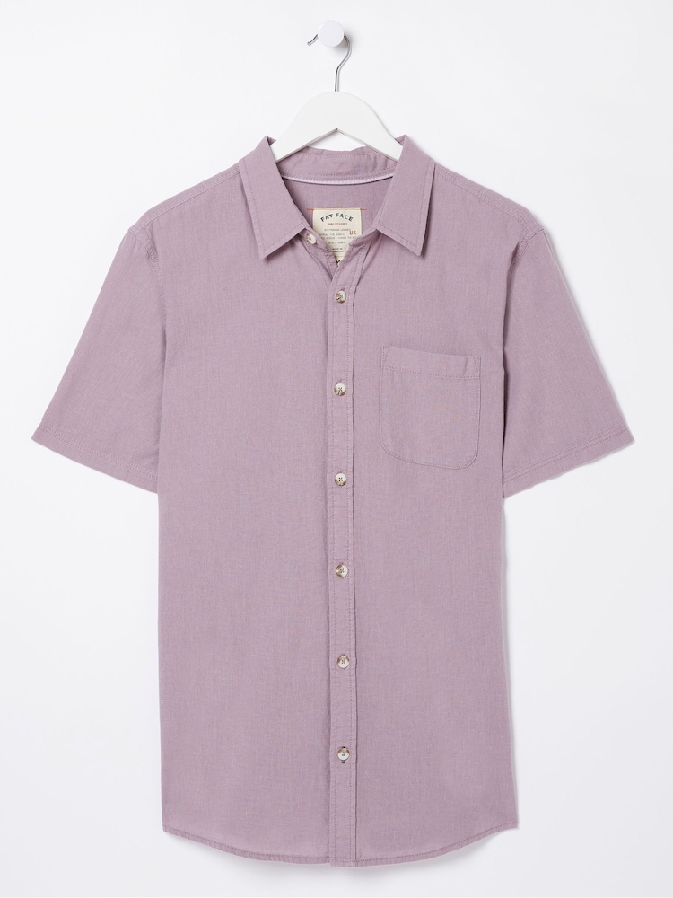FatFace Purple Bugle Shirt - Image 4 of 4