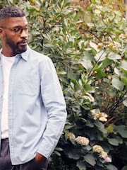 FatFace Blue Gower Gingham Shirt - Image 3 of 6