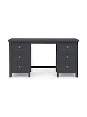 Julian Bowen Anthracite Maine Dressing Table - Image 3 of 6