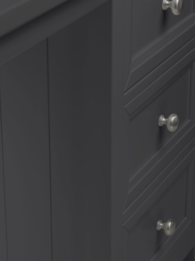 Julian Bowen Anthracite Maine Dressing Table - Image 6 of 6