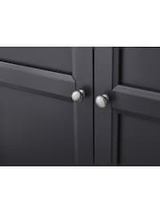 Julian Bowen Anthracite Maine Triple, 2 Drawers Wardrobe - Image 11 of 15