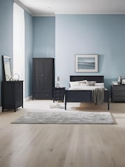 Julian Bowen Anthracite Maine Triple, 2 Drawers Wardrobe - Image 15 of 15