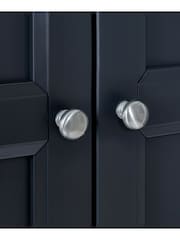 Julian Bowen Anthracite Maine Triple, 2 Drawers Wardrobe - Image 8 of 15