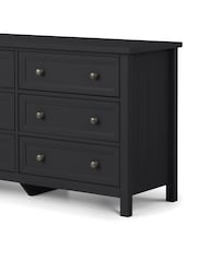 Julian Bowen Anthracite Maine 6 Drawer Chest of Drawers - Image 2 of 5