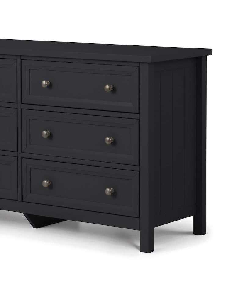 Julian Bowen Anthracite Maine 6 Drawer Chest of Drawers - Image 2 of 5