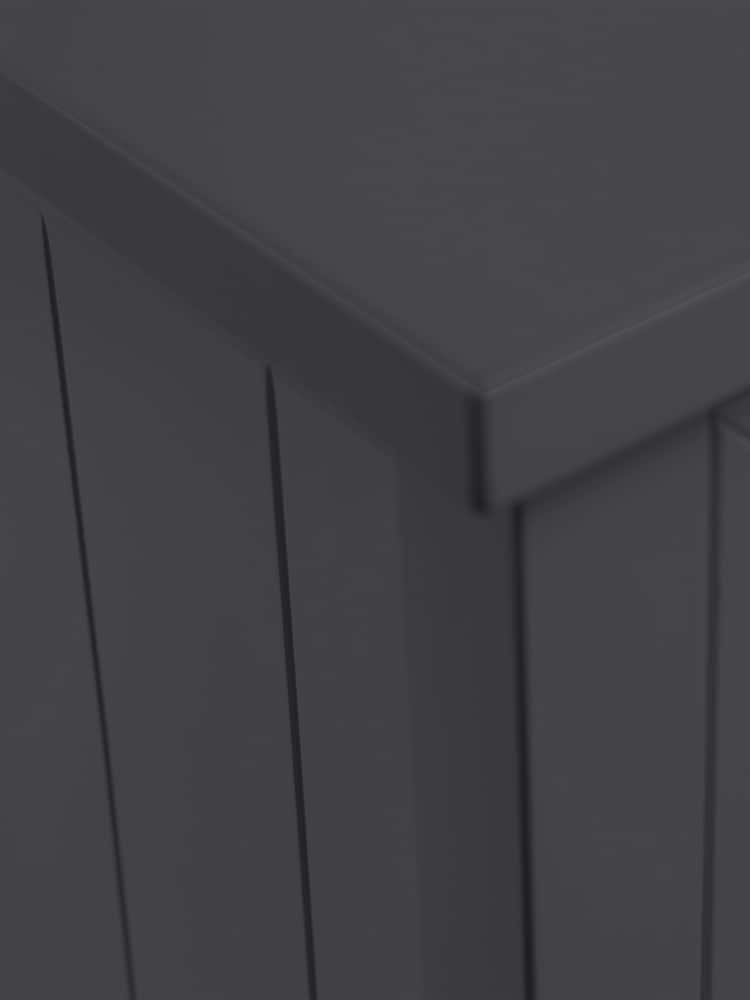 Julian Bowen Anthracite Maine 5 Drawer Tall Chest of Drawers - Image 4 of 4