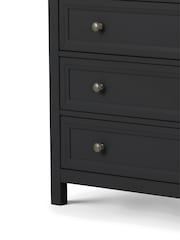 Julian Bowen Anthracite Maine 5 Drawer Chest of Drawers - Image 5 of 6