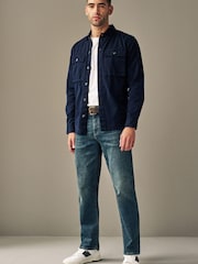 Blue Tint - Прямой - Джинсы с поясом Authentic - Image 2 of 10