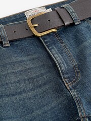 Blue Tint - Прямой - Джинсы с поясом Authentic - Image 8 of 10