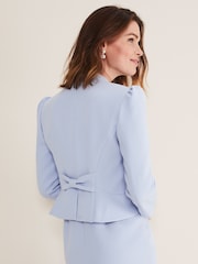 Phase Eight Blue Isabella Bow Jacket - Image 2 of 6