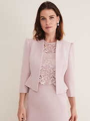 Phase Eight Pink Isabella Bow Jacket - Image 1 of 1