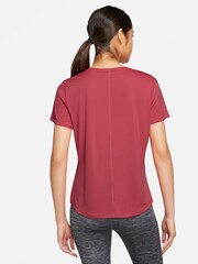 Nike Berry Red One Training Top - Image 2 of 3