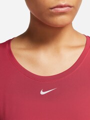 Nike Berry Red One Training Top - Image 3 of 3