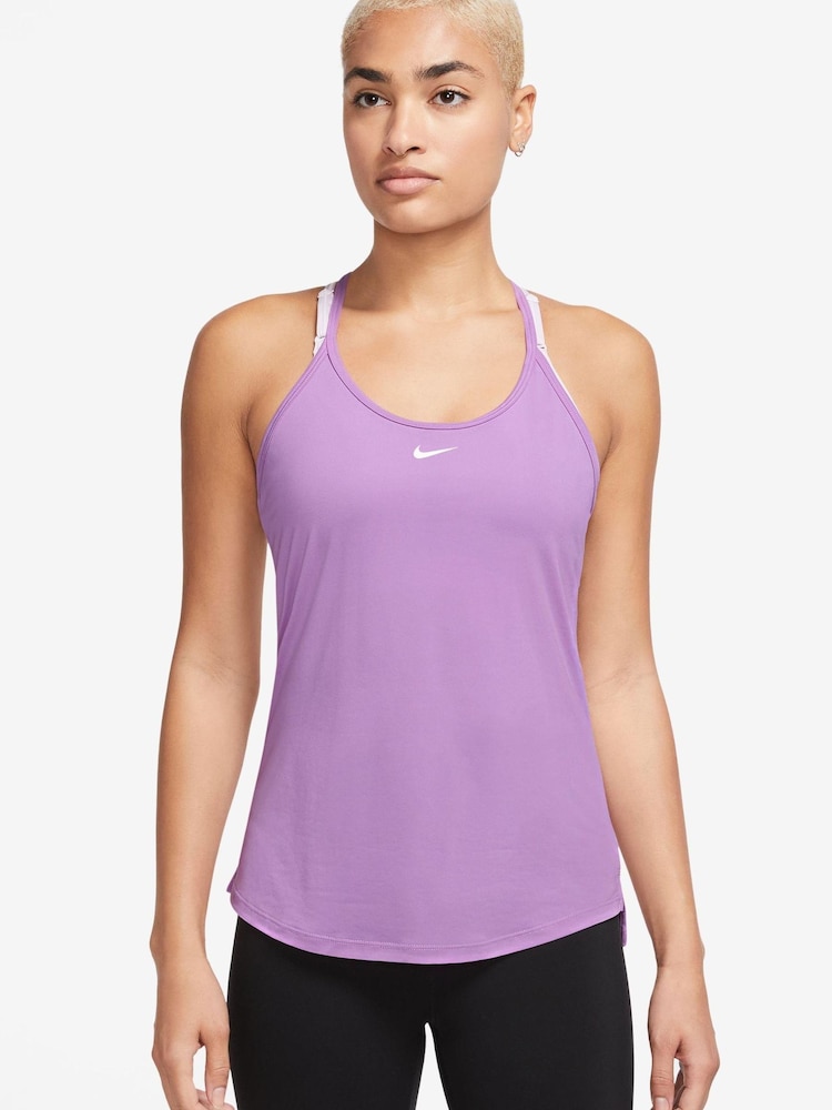 Nike Lilac Purple Dri-Fit One Vest - Image 1 of 3