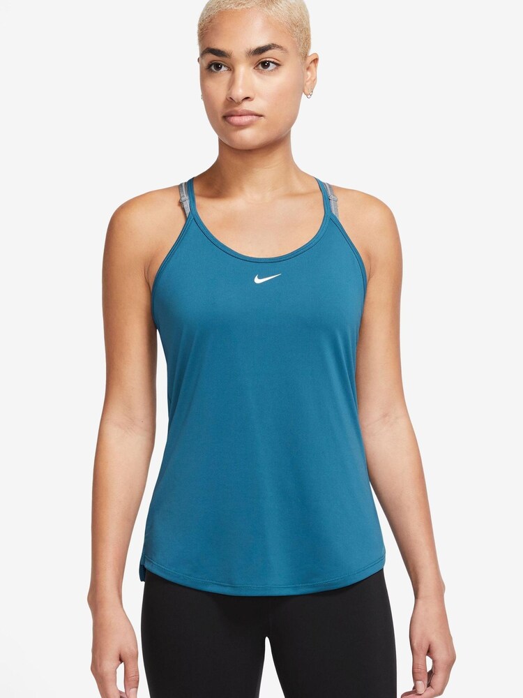 Petrolblau - Nike Dri-fit One Trägertop - Bild 1 von 3