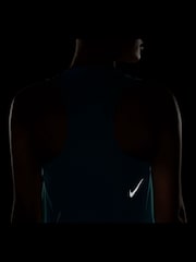 Nike Bright Blue DriFIT Race Running Vest - Image 4 of 4