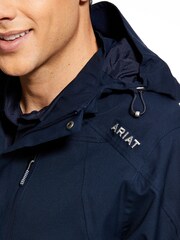 Ariat Blue Coastal Waterproof Jacket - Image 4 of 4