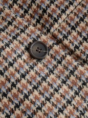 Brown Heritage Check Overcoat - Image 7 of 7