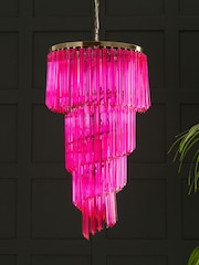Rockett St George Pink Large Cabaret Chandelier - Image 2 of 4