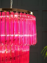 Rockett St George Pink Large Cabaret Chandelier - Image 3 of 4