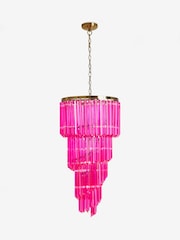 Rockett St George Pink Large Cabaret Chandelier - Image 4 of 4