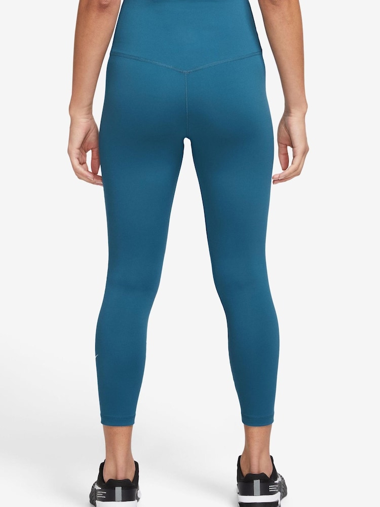 Blau - Nike Dri-fit One Cropped-Leggings - Bild 2 von 3
